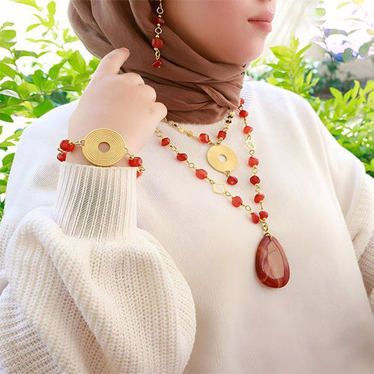 Melody Delicate Set - Agate Stone