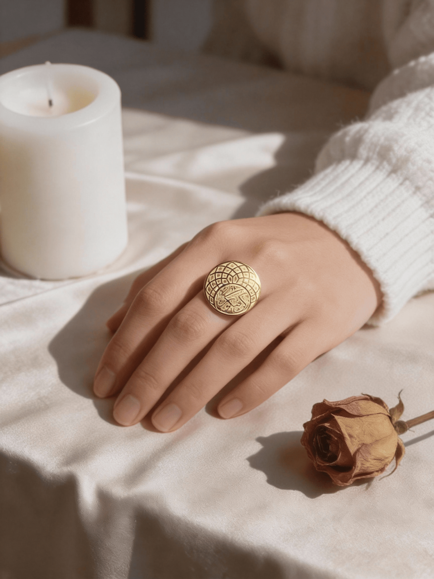 Leila Ring - Gold Plated