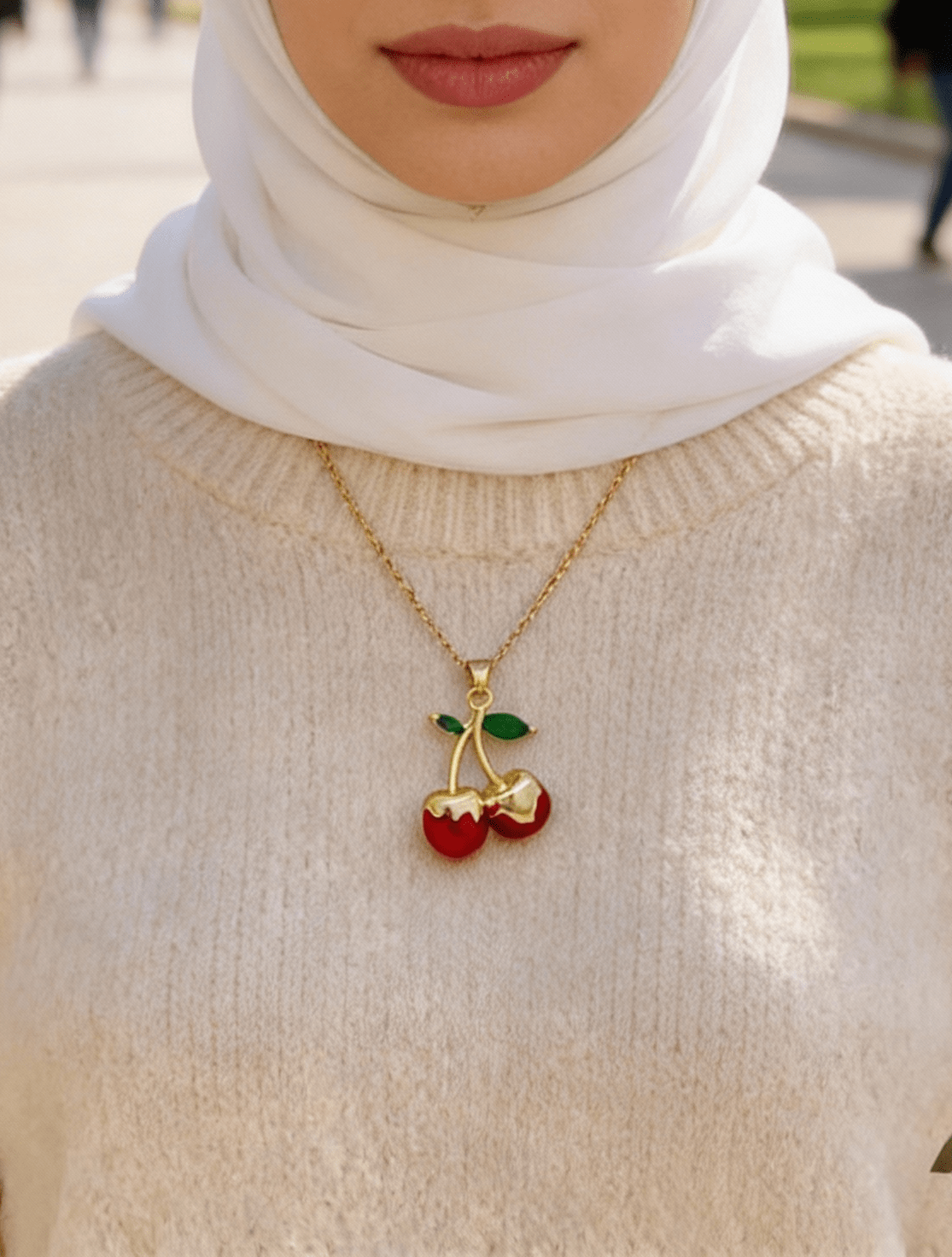 Ghalia Necklace - Stainless Gold Plated