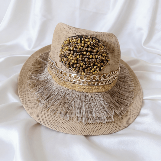 Karma Handmade Chapeau - Burlap