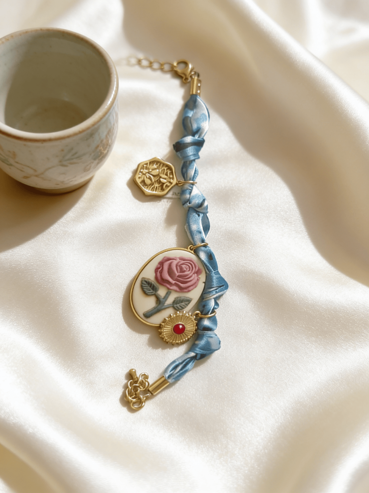 Bireen Bracelet - Satin & Stainless Steel