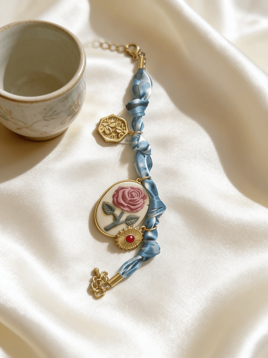 Bireen Bracelet - Satin & Stainless Steel
