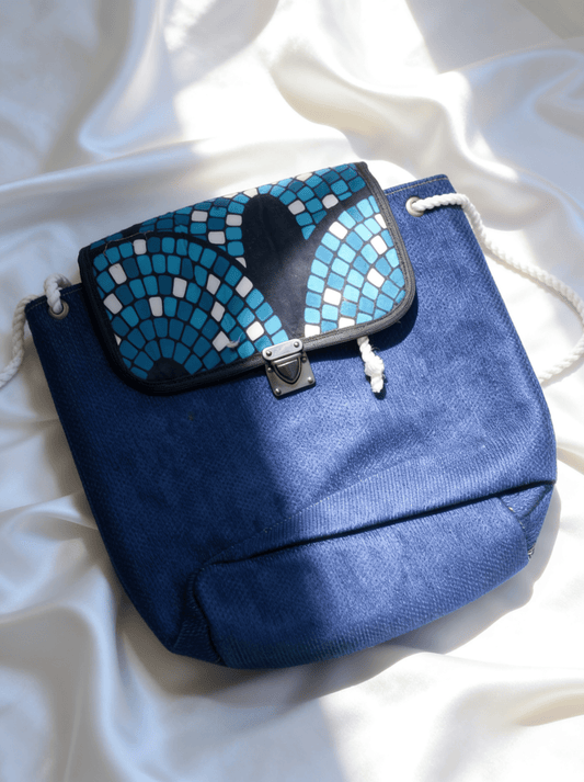 Alaa Africa Bag - Linen Back pack