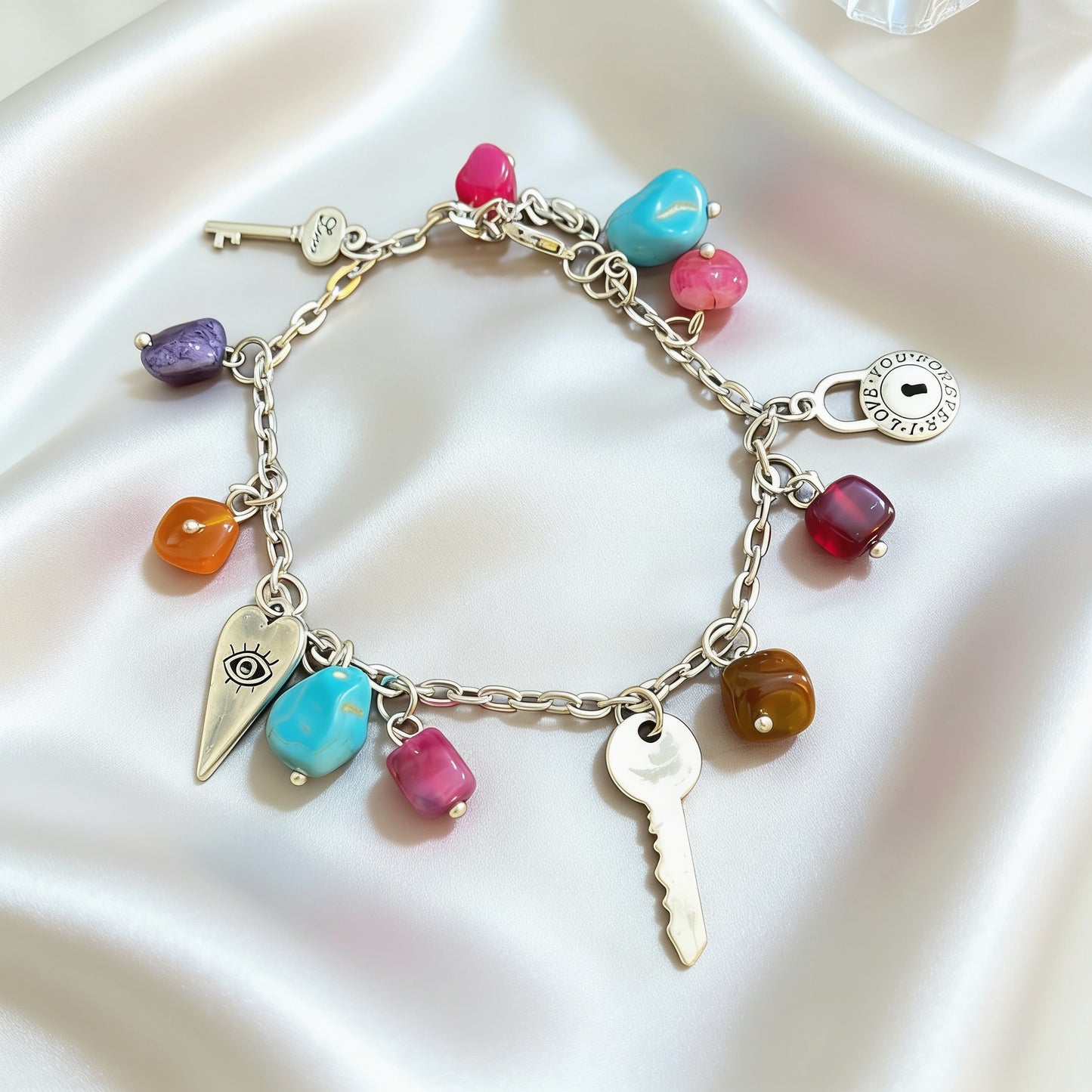 Colorful Anklet - Stainless Steel