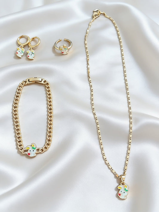 Rabbit Kids Set - Stainless Steel