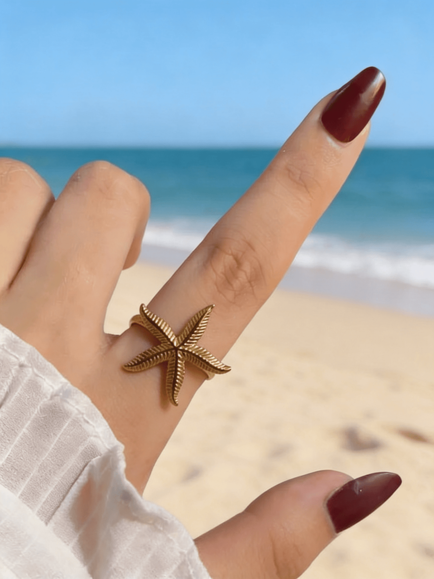 Summer Escape Ring - Stainless Steel
