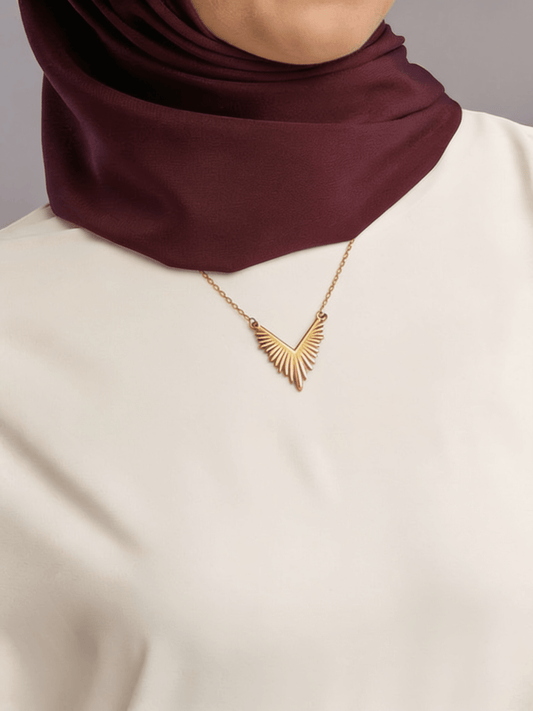 قلادة الفراشة - ستانلس ستيل