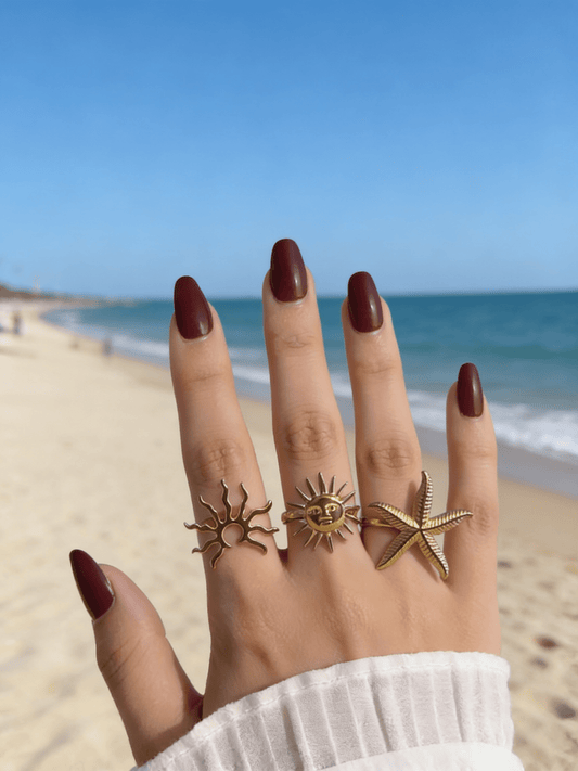 Summer Escape Ring - Stainless Steel