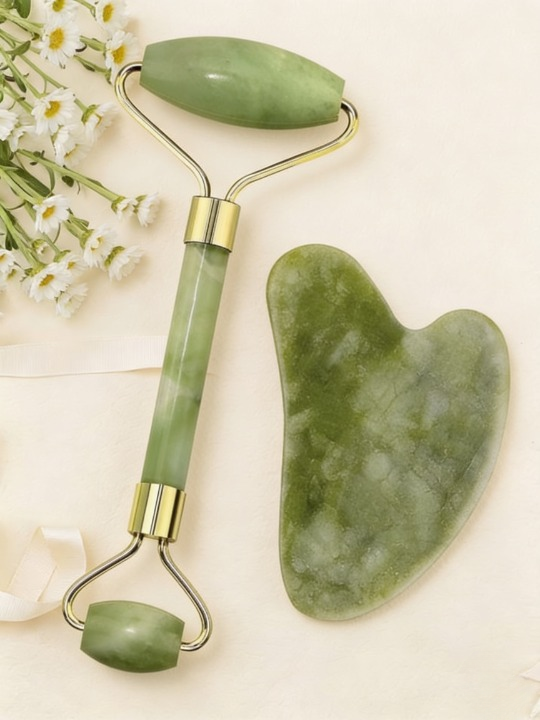 Jade Roller & Guasha Tool