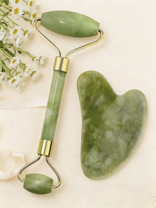 Jade Roller & Guasha Tool