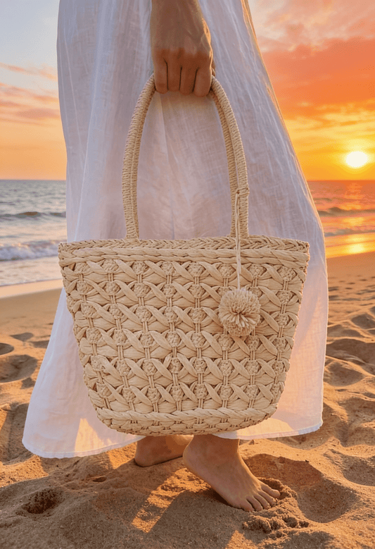 Leen Handmade Bag - Wicker