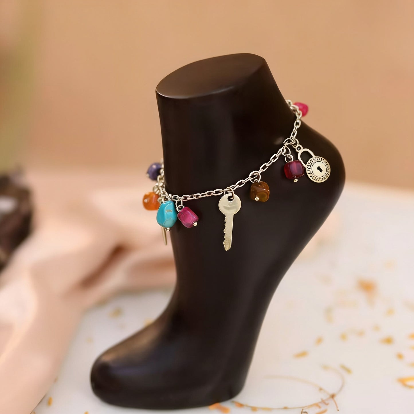 Colorful Anklet - Stainless Steel