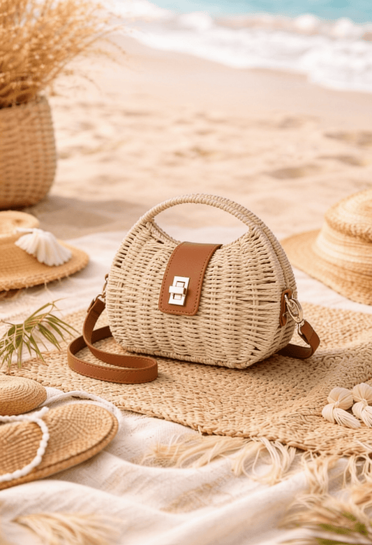Waad Handmade Bag - Wicker