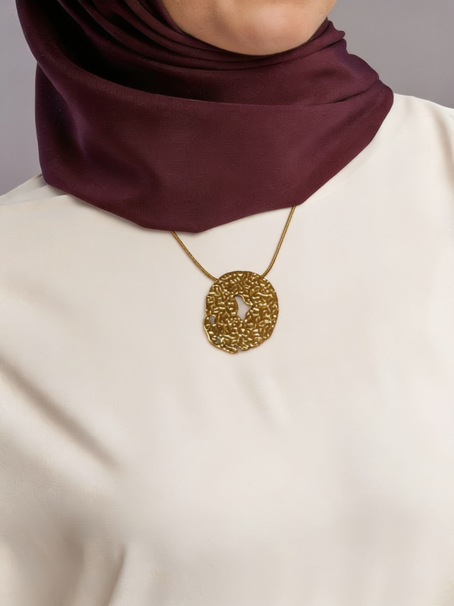 قلادة الفراشة - ستانلس ستيل