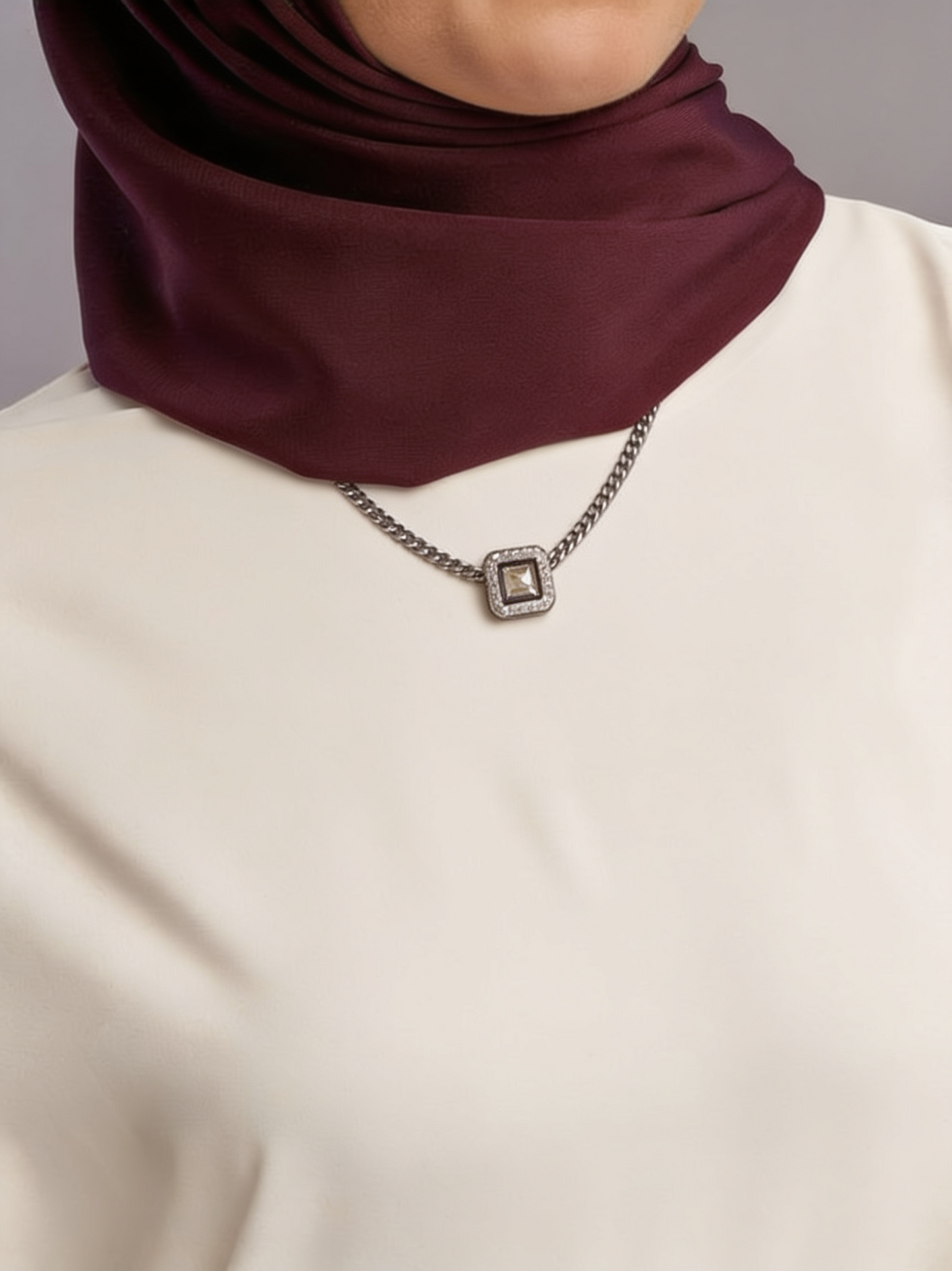 Lily Necklace - Stainless Steel