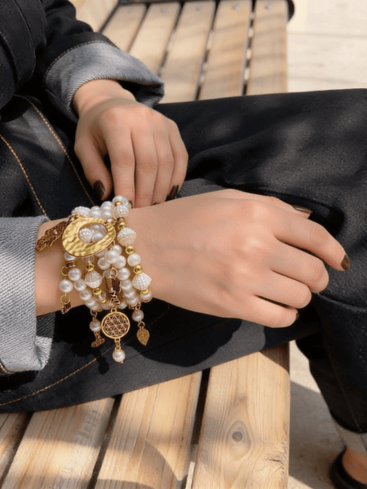 Hala Elegant Set - pearl