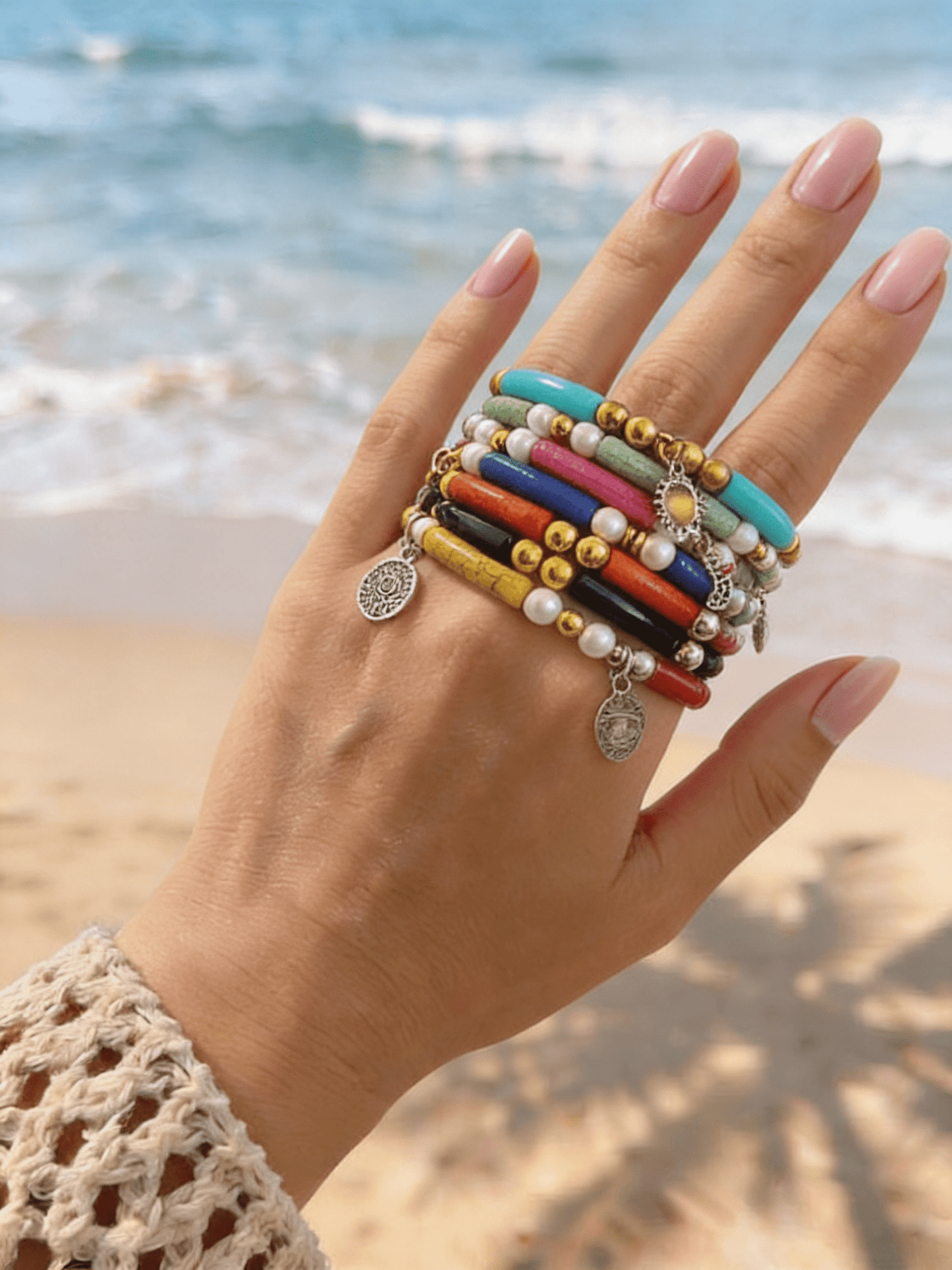 Aryam Bracelets Set - Acrylic