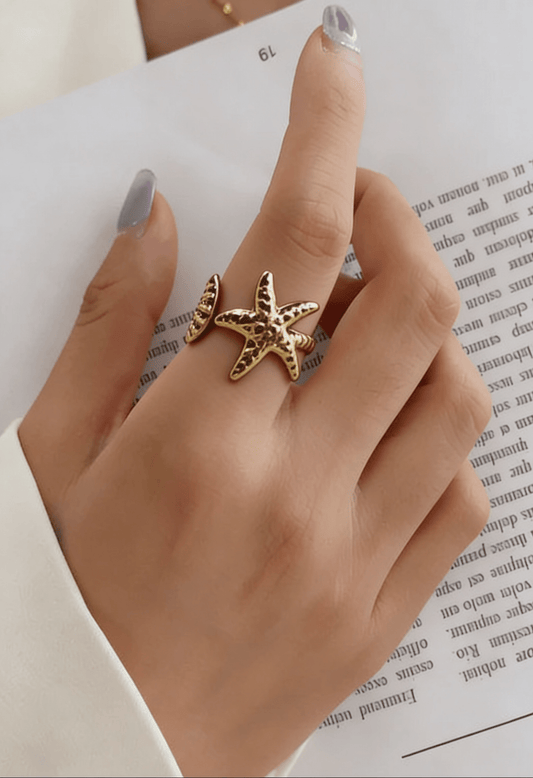Sea Bloom Ring - Stainless Steel