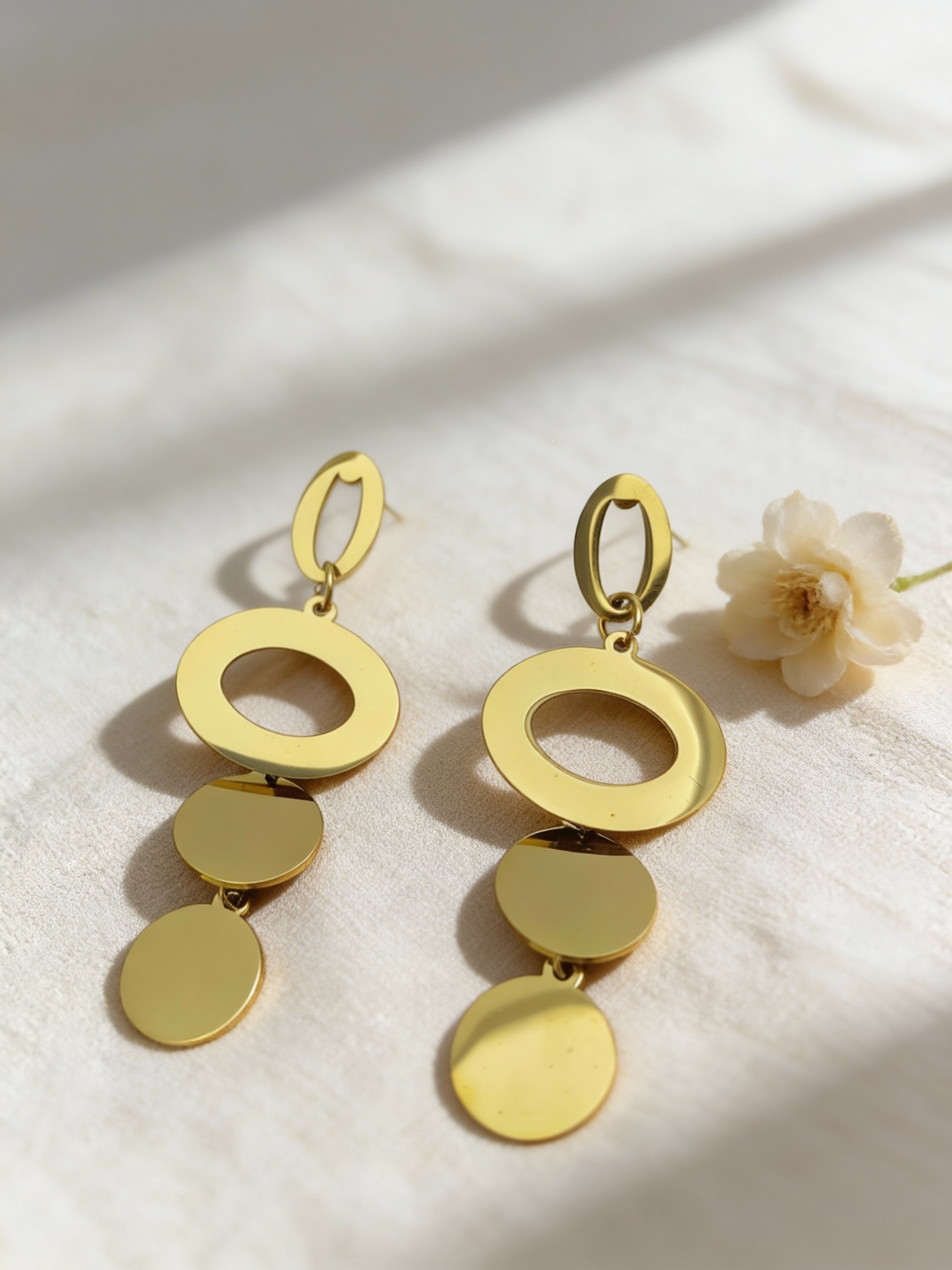 Ovals Earrings - Stainless Steel