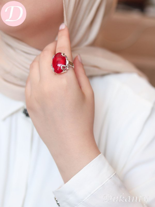 Ahlam Ring - Silver Plated