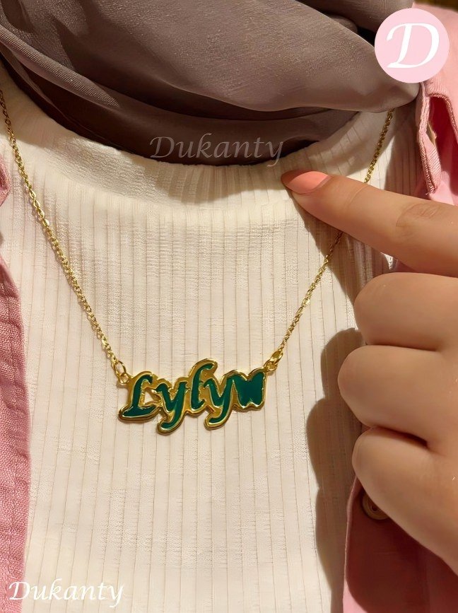 Lyly Customized Necklace - Gold Plated