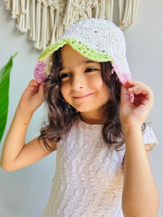 Sun Handmade Kids Chapeau - Wicker