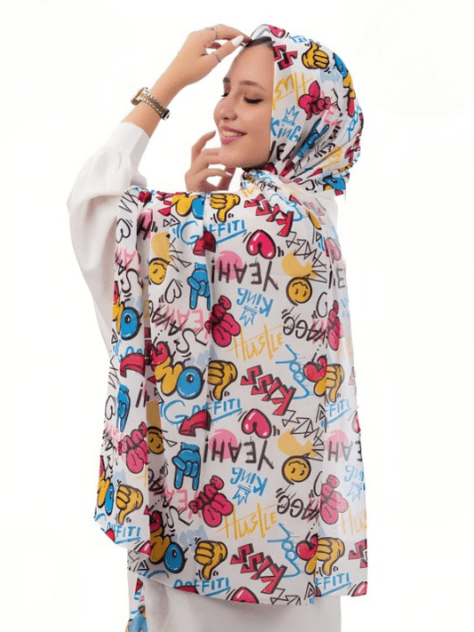 Lily Scarf - Crepe Digital