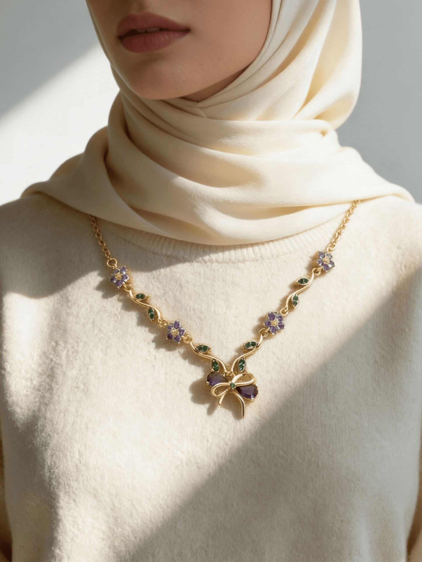 قلادة الفراشة - ستانلس ستيل