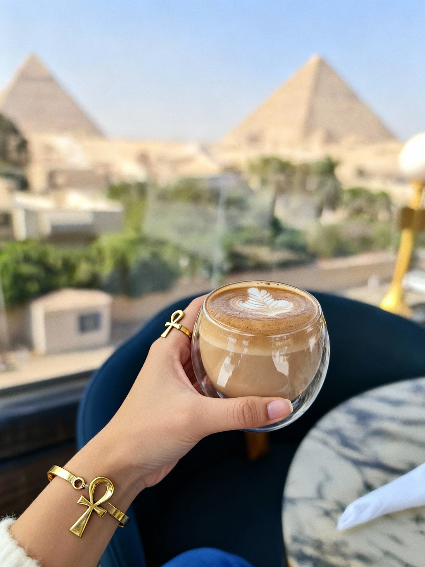 مجموعة مفاتيح عنخ - نحاس نقي