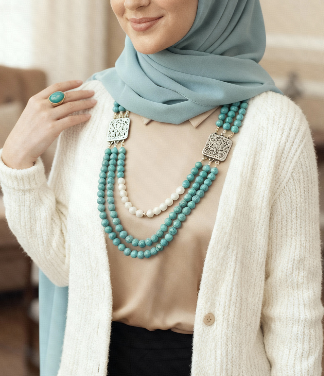 The Azure Royal Set - Silver Plated