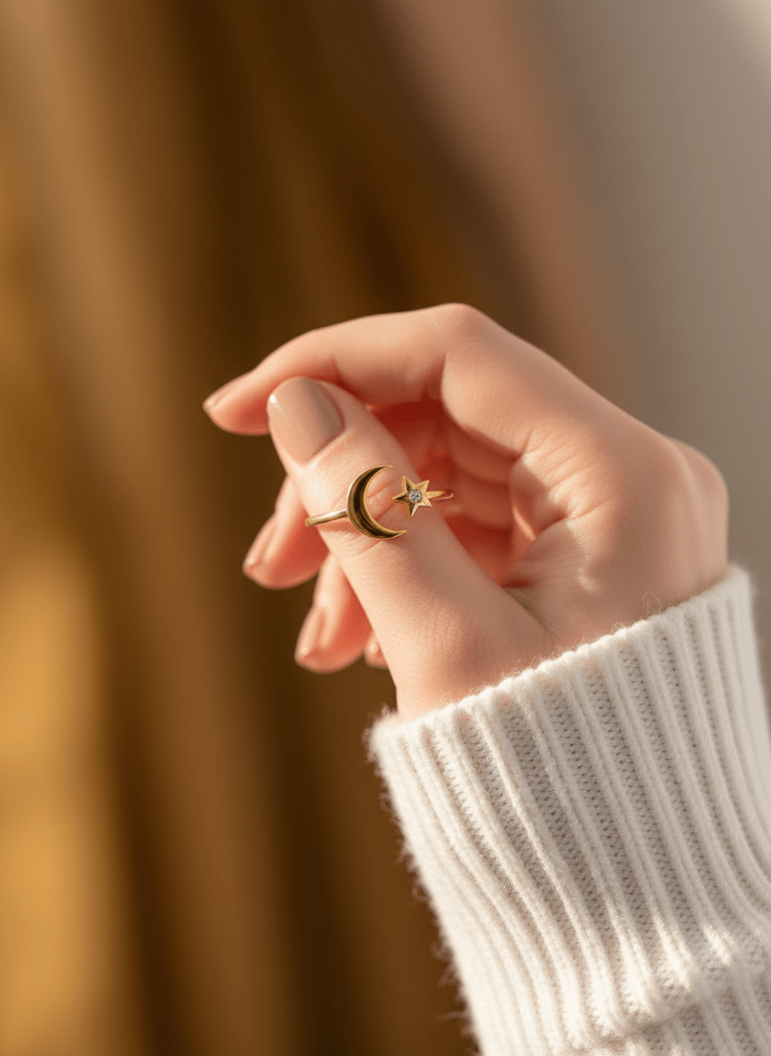 Nelly Ring - Gold Plated