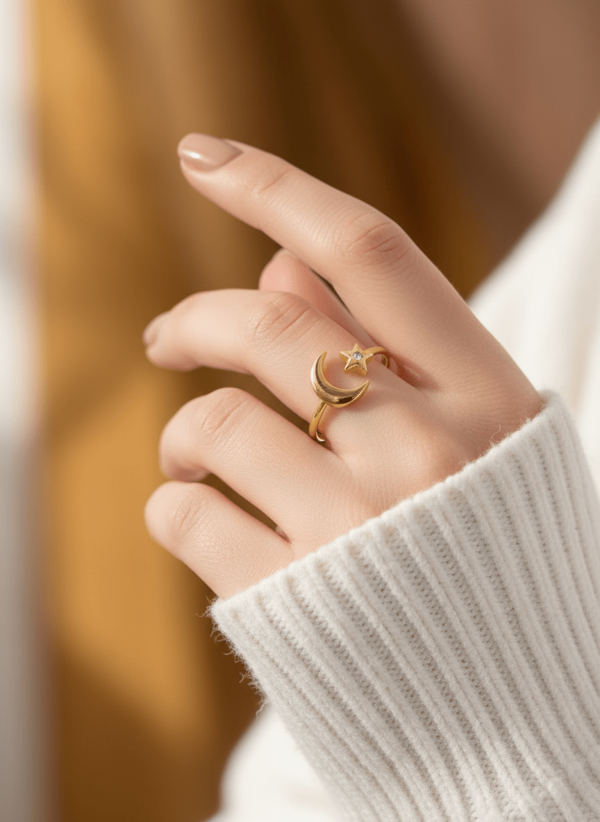 Nelly Ring - Gold Plated
