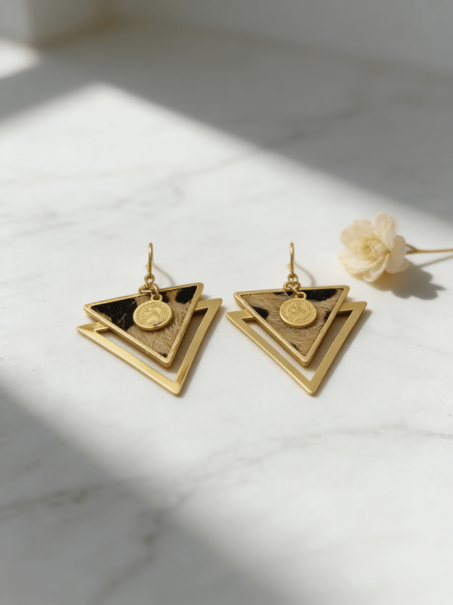 Triangle Earrings - Stainless Steel