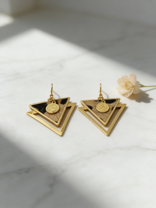 Triangle Earrings - Stainless Steel