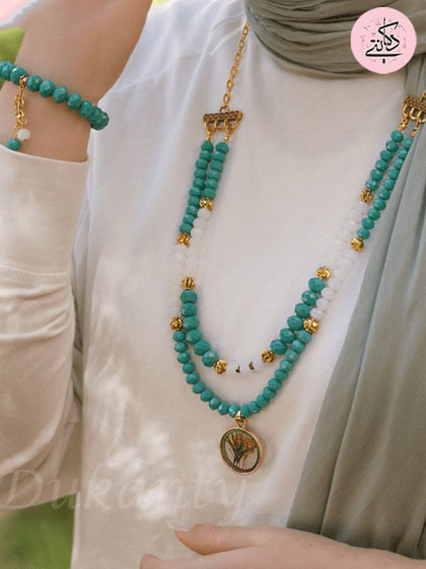 Patty Set - Turquoise and Agate