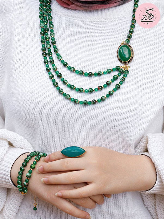 Delicate Verde Set - Agate