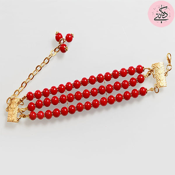 Bedouin Set - Red Coral