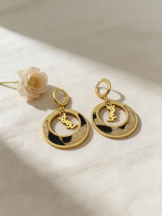 YSL Earrings - Stainless Steel