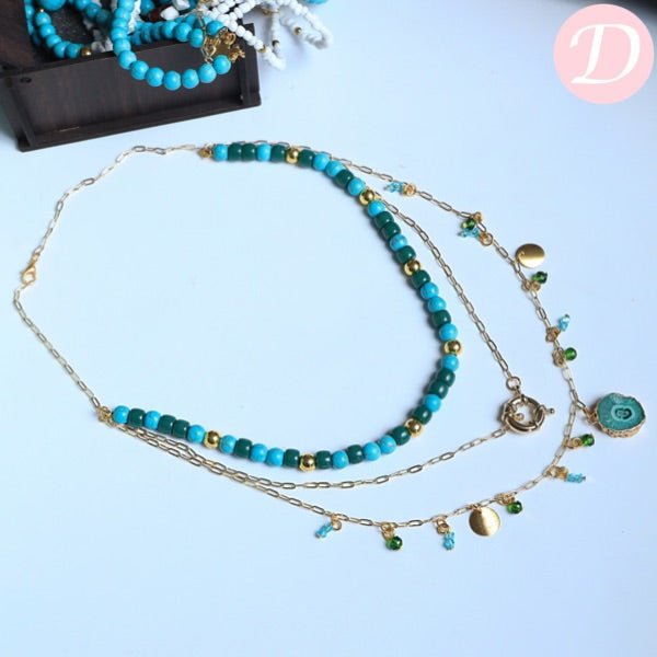 Al Fayrouz Necklace - Gold Plated