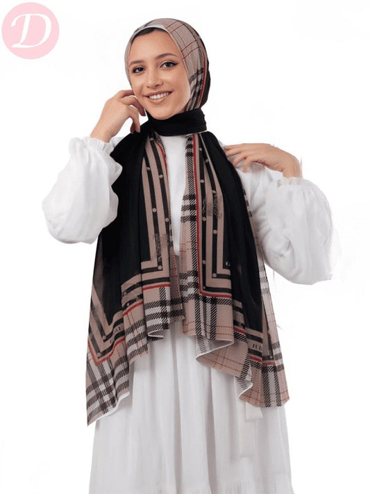 Eman Scarf - Crepe Digital