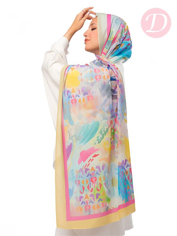 Donia Scarf - Crepe Chiffon