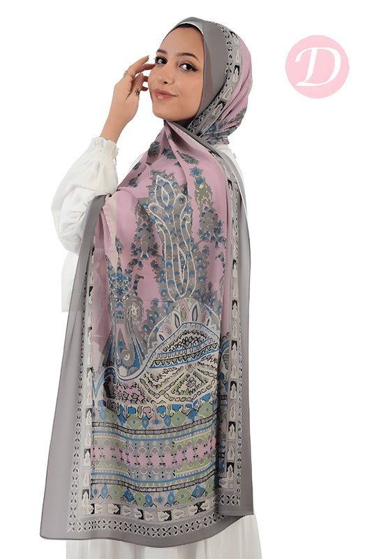 Rehana Scarf - Chiffon Crepe