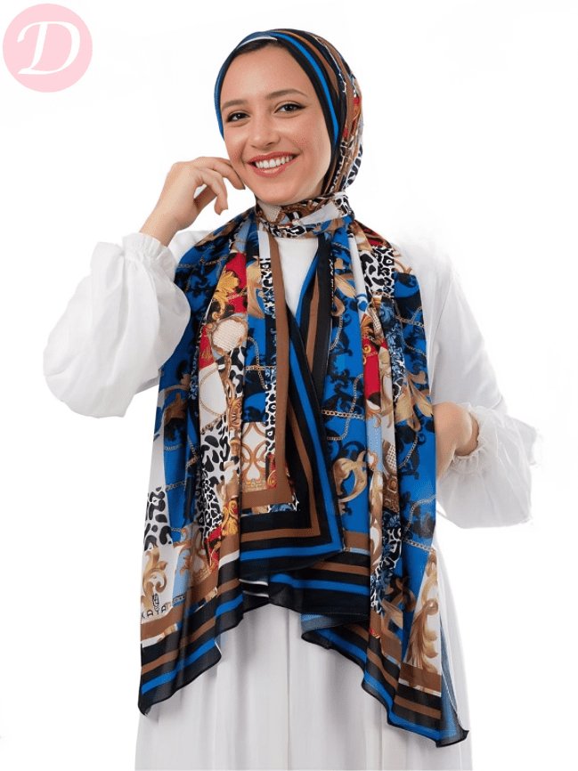 Farah Scarf - Crepe Digital