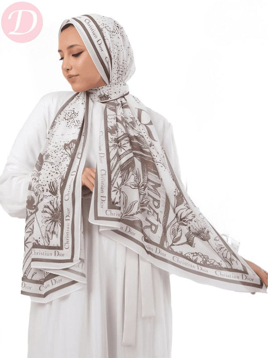 Rawan Scarf - Crepe Digital