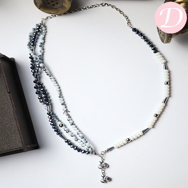 Negro Necklace - Silver Plated