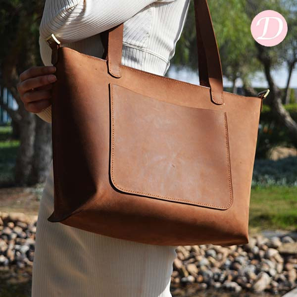 Tote Bag - Genuine Leather