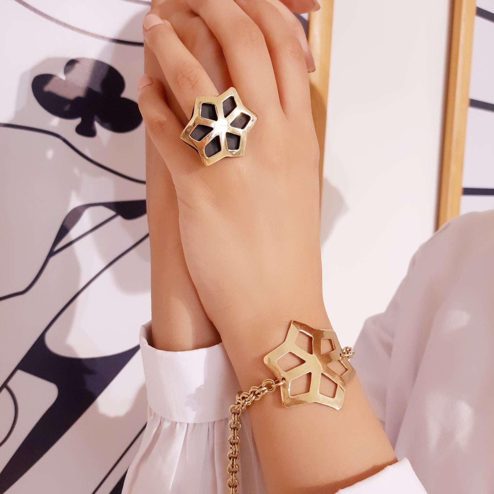 Star Set –  Bracelet and Ring
