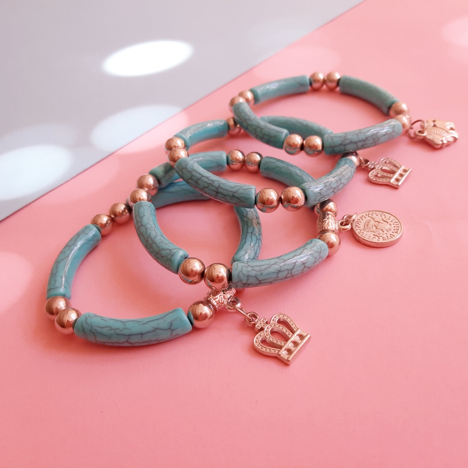 Maryam Bracelets Set - Turquoise