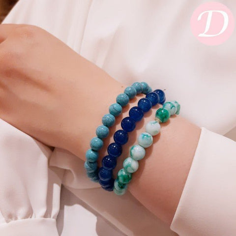 Noureen Bracelets Set - Turquoise and Agate