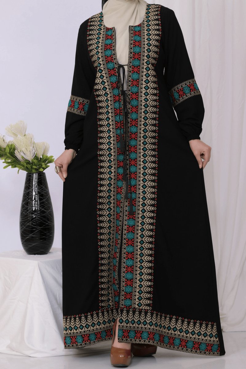 Diamond Abaya - Crepe